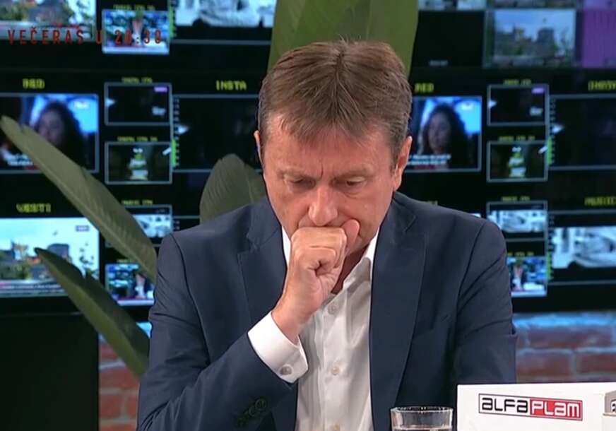 (VIDEO) Teško je govorio: Ovo je trenutak kada je ministru Glišiću POZLILO u programu uživo