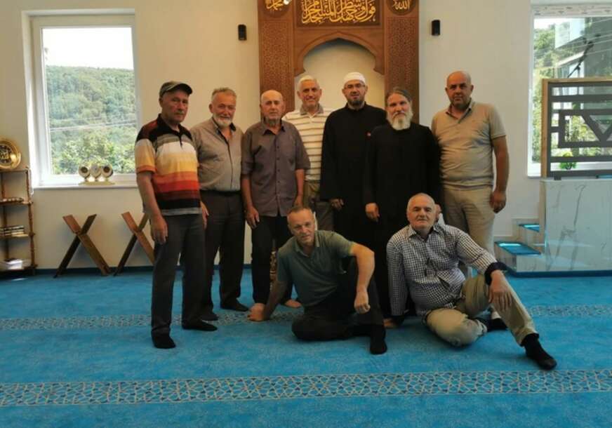 Destanović Džemil sa igumanom Gavrilom