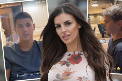 Ena Čolić izvela sina i dečka na večeru: Peja se požalio na snimanje, a dječak se krije od kamere