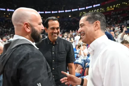 (VIDEO) Kad igraju Jović, Jokić i Dončić: Slavni NBA trener pratio susret Srbije i Slovenije u Areni