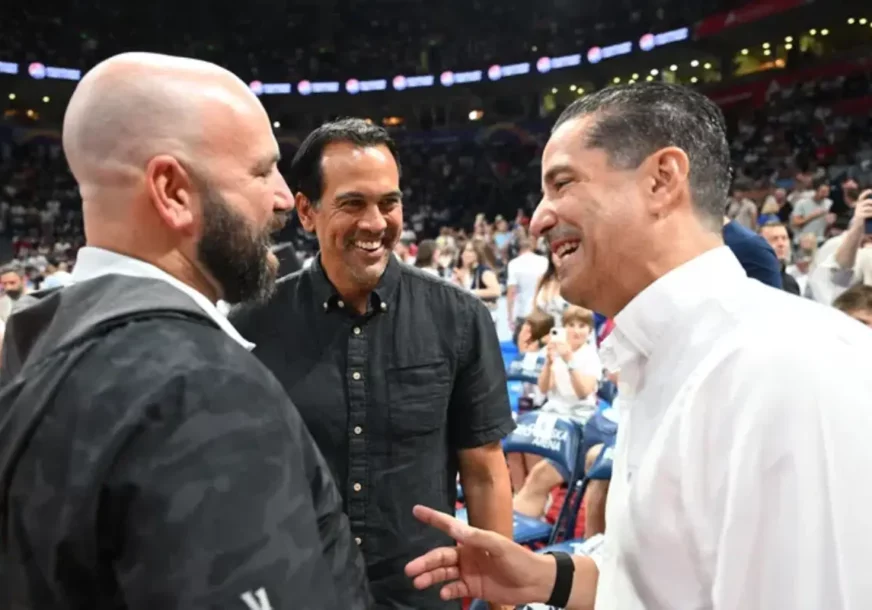 (VIDEO) Kad igraju Jović, Jokić i Dončić: Slavni NBA trener pratio susret Srbije i Slovenije u Areni
