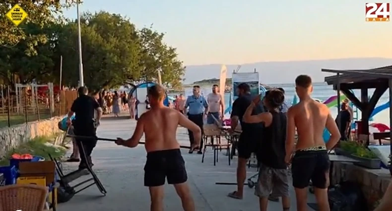 Tuča turista i mještana u Hrvatskoj