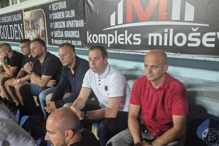 (FOTO) Podrška sportistima: Selak u društvu Ćorića pratio utakmicu Radnik – Posušje