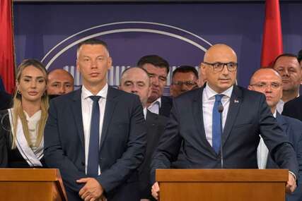 (FOTO) Puna podrška Miloradu Dodiku: DNS - NPS pozvao imenovane zvaničnike iz Republike Srpske da napuste institucije BiH