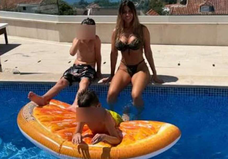 JELENA JE KAO AVION KAD SE SKINE Žena Slobe Radanovića pokazala kako se baškare u vili sa bazenom u Crnoj Gori