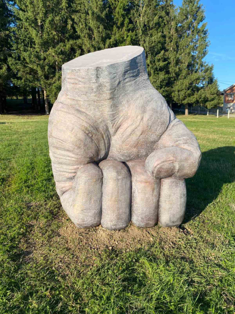 Kočićev zbor- skulptura ruskog umjetnika Konstantina Evdokimova