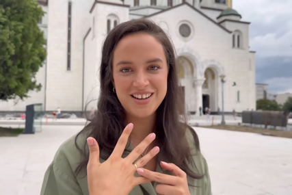 (VIDEO) Ljubav krunisali brakom u Hramu Svetog Save: Špankinja Laija se zaljubila u Andriju, a sve je počelo na nesvakidašnji način