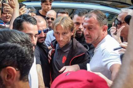 Luka Modrić dočekan u Milanu