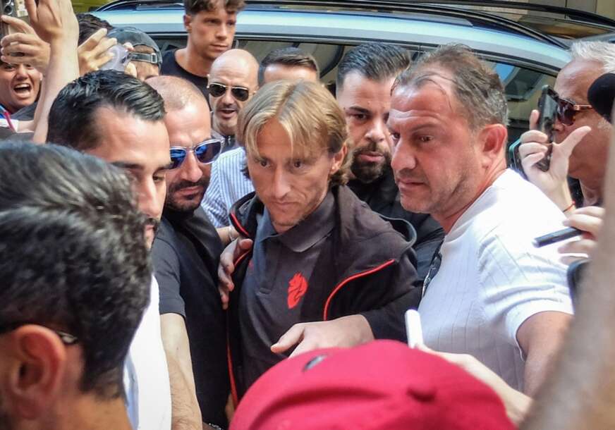 Luka Modrić dočekan u Milanu