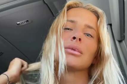 (FOTO) Milica Dabović ponovo provocira: Pokazala pirsing na jeziku i duboki dekolte