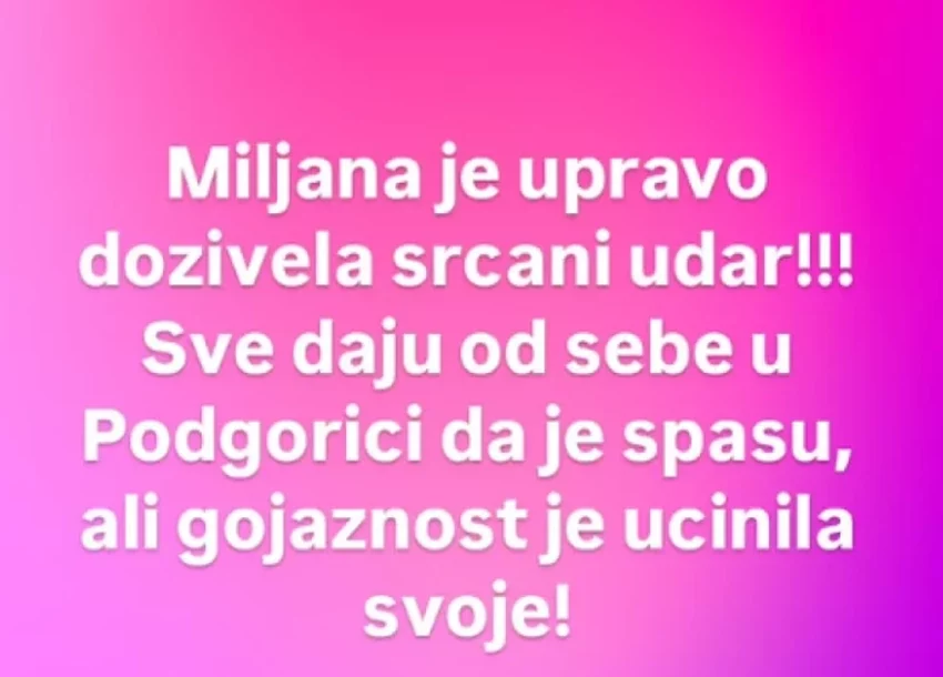 FOTO: INSTAGRAM/SCREENSHOT