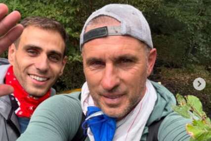 (FOTO) "Emocije su pomiješane" Bivši fudbaler Niša Saveljić GASIO POŽARE u Crnoj Gori