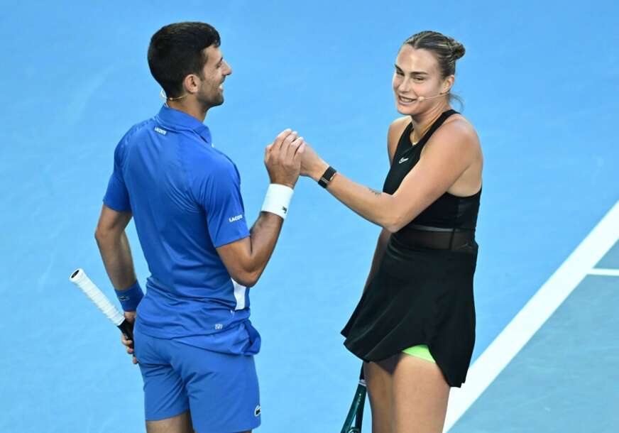 Novak Đoković i Arina Sabalenka