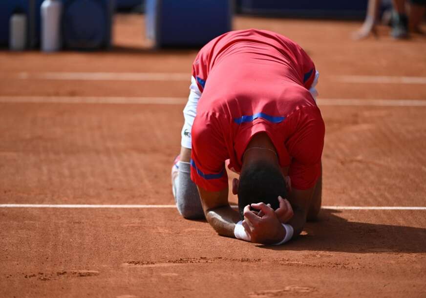 Novak Đoković nakon pobjede u finalu Olimpijskih igara