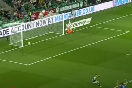 (VIDEO) ŠOK ZA PARTIZAN Nevjerovatan pogodak napadača Hibernijana u 60. minutu