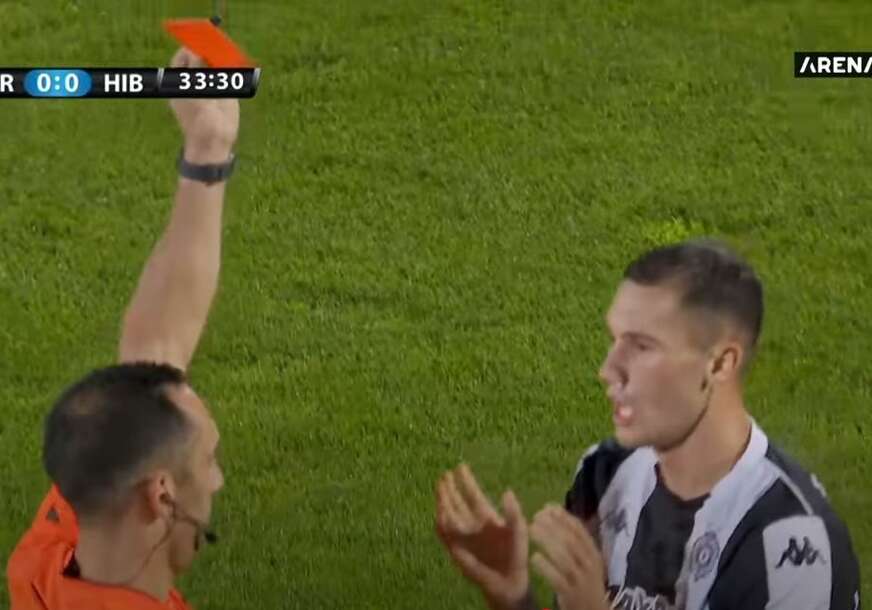 (VIDEO) SVE JE OTIŠLO NIZBRDO Crveni za Partizan, pa gol protivnika – preoštro?