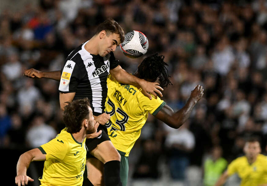 detalj sa meča Partizan - Hibernijan