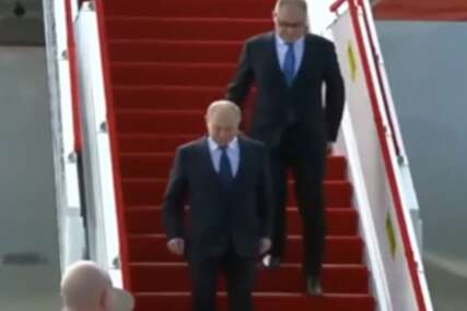 (VIDEO) "Odnos Kine i Rusije NAJBOLJI U ISTORIJI" Putin stigao u Tjenđin, dočekao ga CRVENI TEPIH
