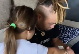 (FOTO) KĆERKA MU NAPISALA PORUKU Rasta pokazao šta ga je sačekalo kad se vratio u Srbiju iz pritvora