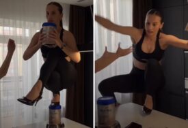 (FOTO) Isprobala viralni trik, pa SLOMILA KIČMU: Izazov Niki Minaž je mnogo koštao, javnost burno reagovala