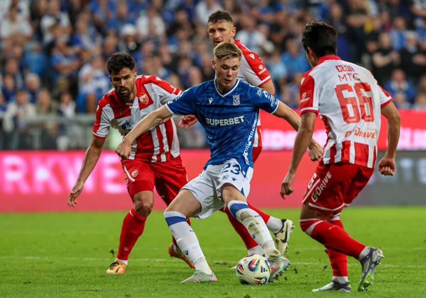Seol na utakmici Leh - Crvena zvezda
