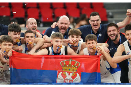srpski košarkaši do 16 godina šampioni Evrope