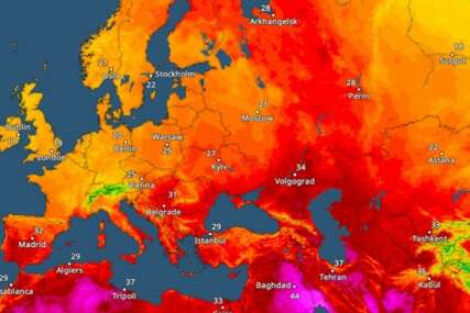 ŠTA JE DEŠAVA SA VRMENOM? Finska se prži u toplotnom talasu, "crveni" se kao Grčka i Španija, a u ovim dijelovima VIŠE NALETA OLUJA