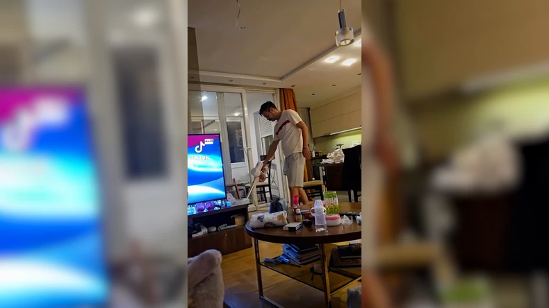 (VIDEO) MILAN VASIĆ USISAVA STAN Glumac pokazao kako pomaže Maji nakon porođaja