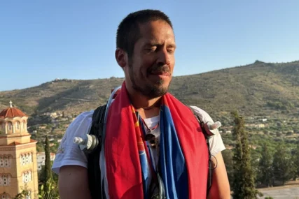 (FOTO) NIKOLA ROKVIĆ U HILANDARU Slikao zvjezdanu noć iznad manastira, sve odiše mirom