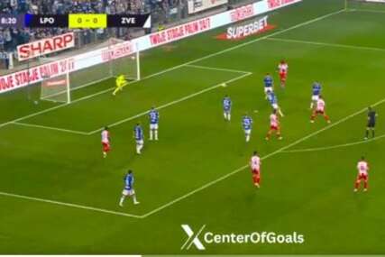 (VIDEO) Pogledajte gol za vođstvo Crvene zvezde u Poznanju: Rade Krunić pocijepao mrežu Leha
