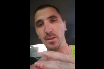 (VIDEO) Vozač tvrdi da je NAPADNUT: Dobojlija osumnjičen da je prilikom kontrole BJEŽAO OD POLICIJE i povrijedio policajca