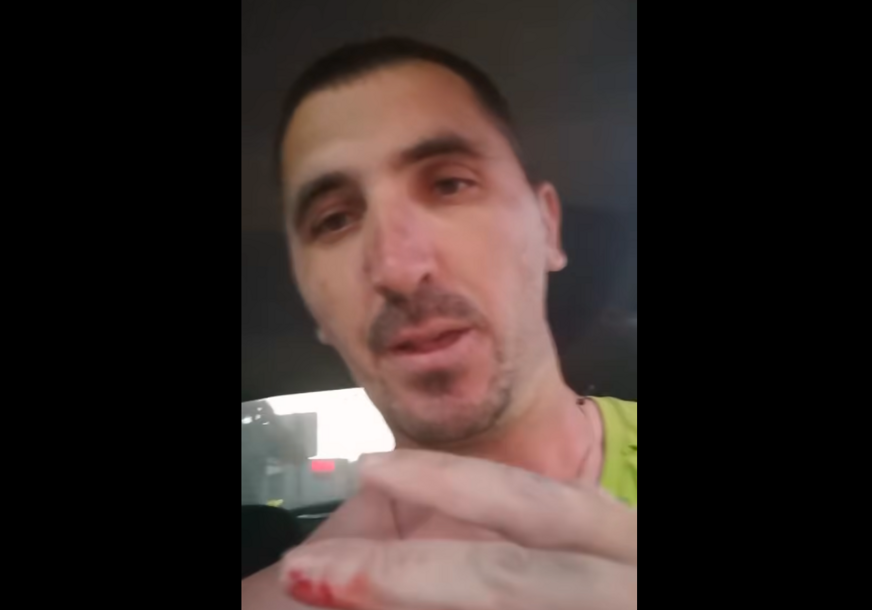 (VIDEO) Vozač tvrdi da je NAPADNUT: Dobojlija osumnjičen da je prilikom kontrole BJEŽAO OD POLICIJE i povrijedio policajca