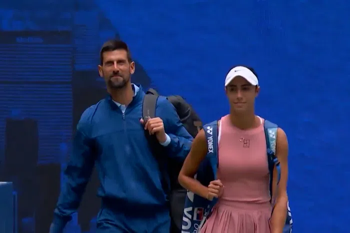 Novak Đoković i Olga Danilović