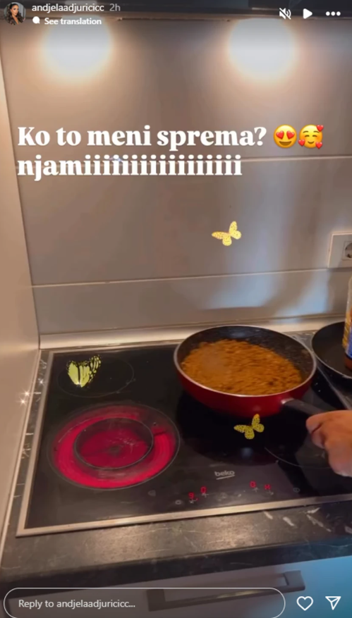 FOTO: FOTO: ANDJELA DJURIČIĆ, INSTAGRAM / SCREENSHOT
