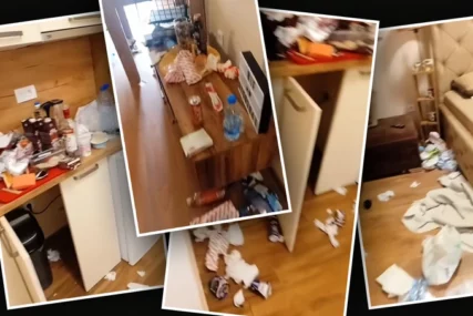 Turisti ostavili haos u apartmanu u Budvi