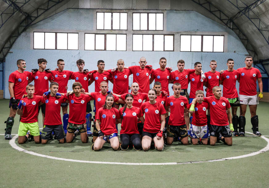 kik boks reprezentacija BiH na pripremama