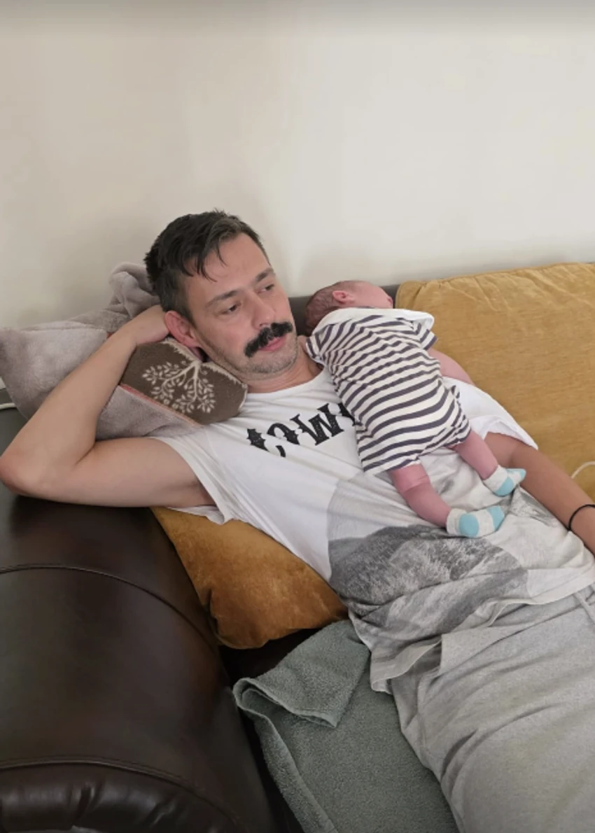 milan vasić sa sinom