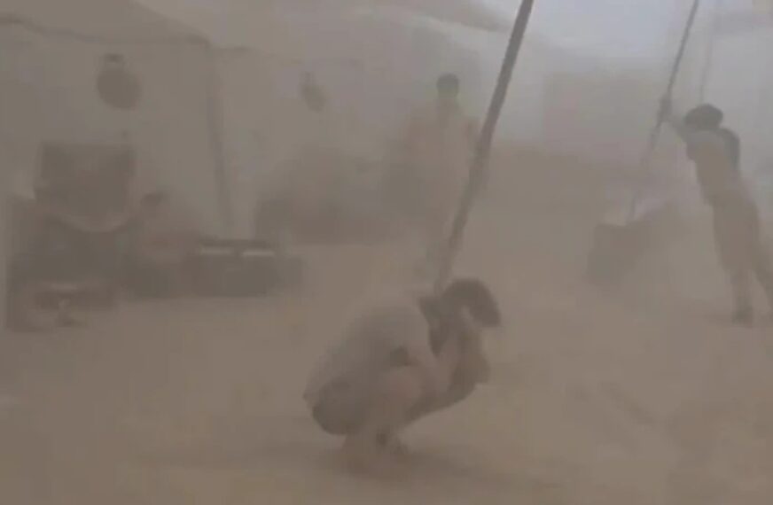 pješčana oluja, Nevada