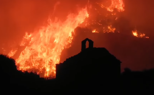 požar u crnoj gori