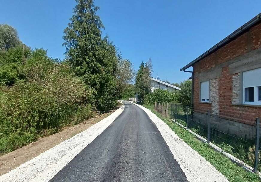(FOTO) Primjer uspješne saradnje za dobrobit zajednice: Završena REKONSTRUKCIJA PUTA u Donjoj Dolini