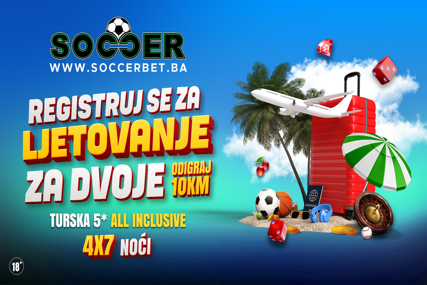 Ljetovanje iz snova: SOCCERBET TE VODI NA MORE ZA 10 KM!