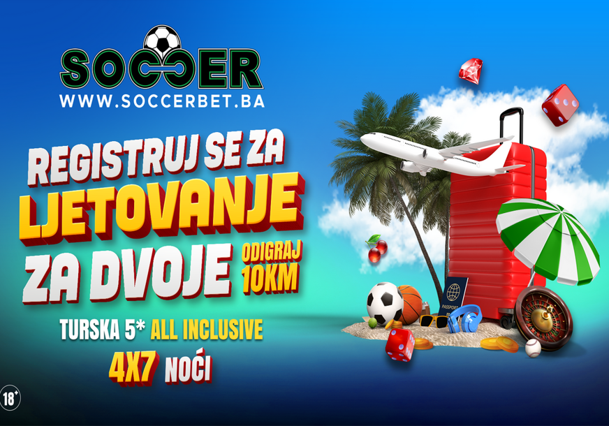 Ljetovanje iz snova: SOCCERBET TE VODI NA MORE ZA 10 KM!