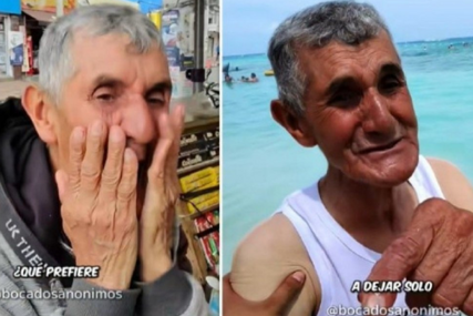 (VIDEO) "VOLIM TE, MORE" Dirljivi trenutak kada je starac prvi put u životu ugledao more