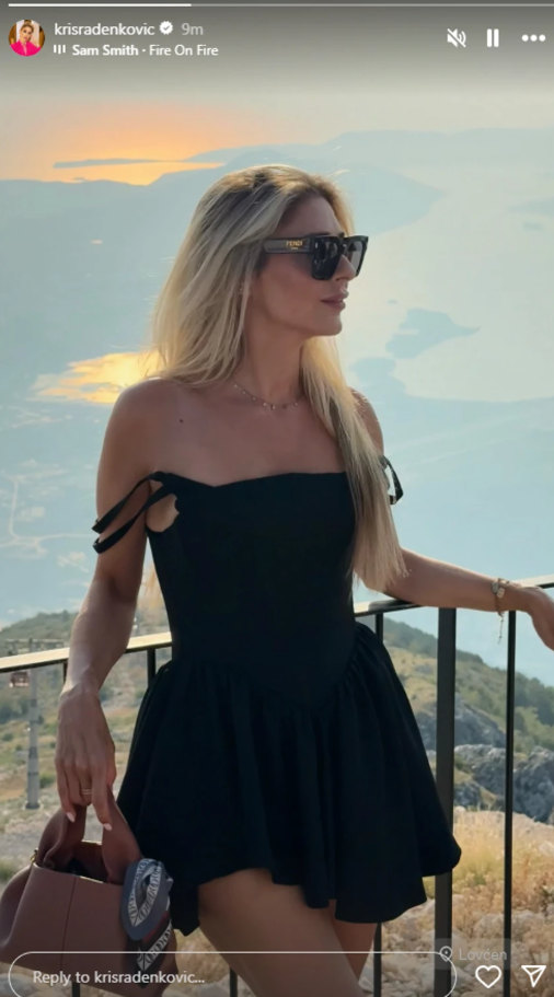 FOTO:  KRISTINA RADENKOVIĆ/INSTAGRAM