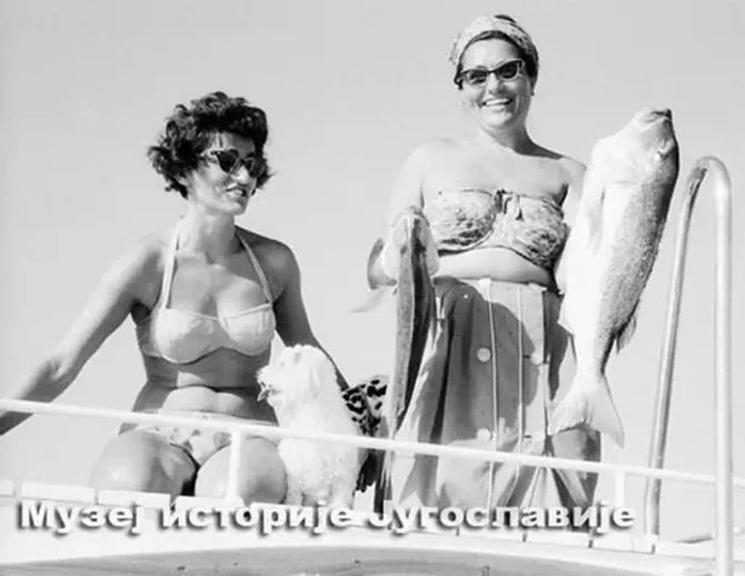 Jovanka Broz u kupaćem kostimu 
