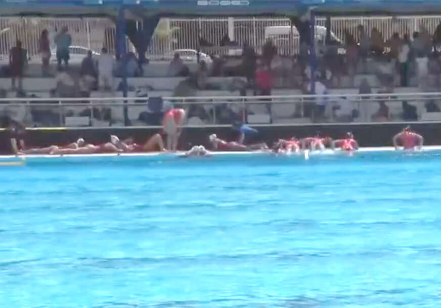 pucnjava pored vaterpolo stadiona