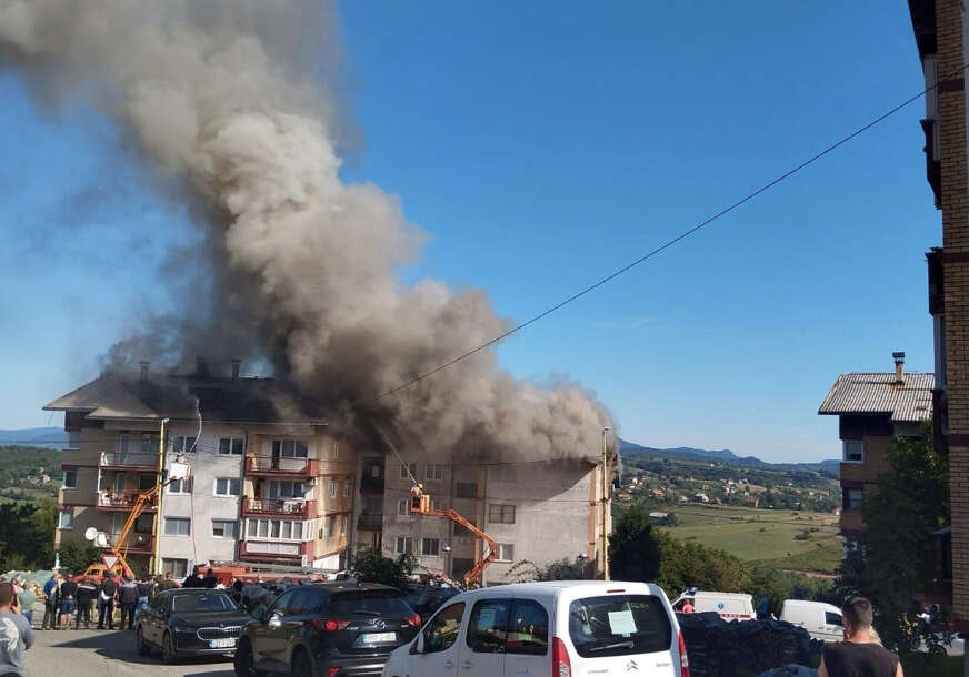 Požar u Vlasenici
