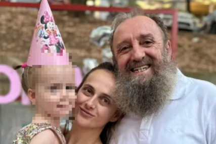 predrag marković sa kćerkom i suprugom