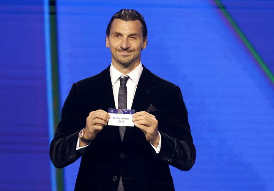Zlatan Ibrahimović izvlači parove za Ligu šampiona