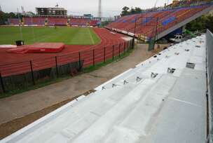 gradski stadion Banjaluka, južna tribina za gostujuće navijače